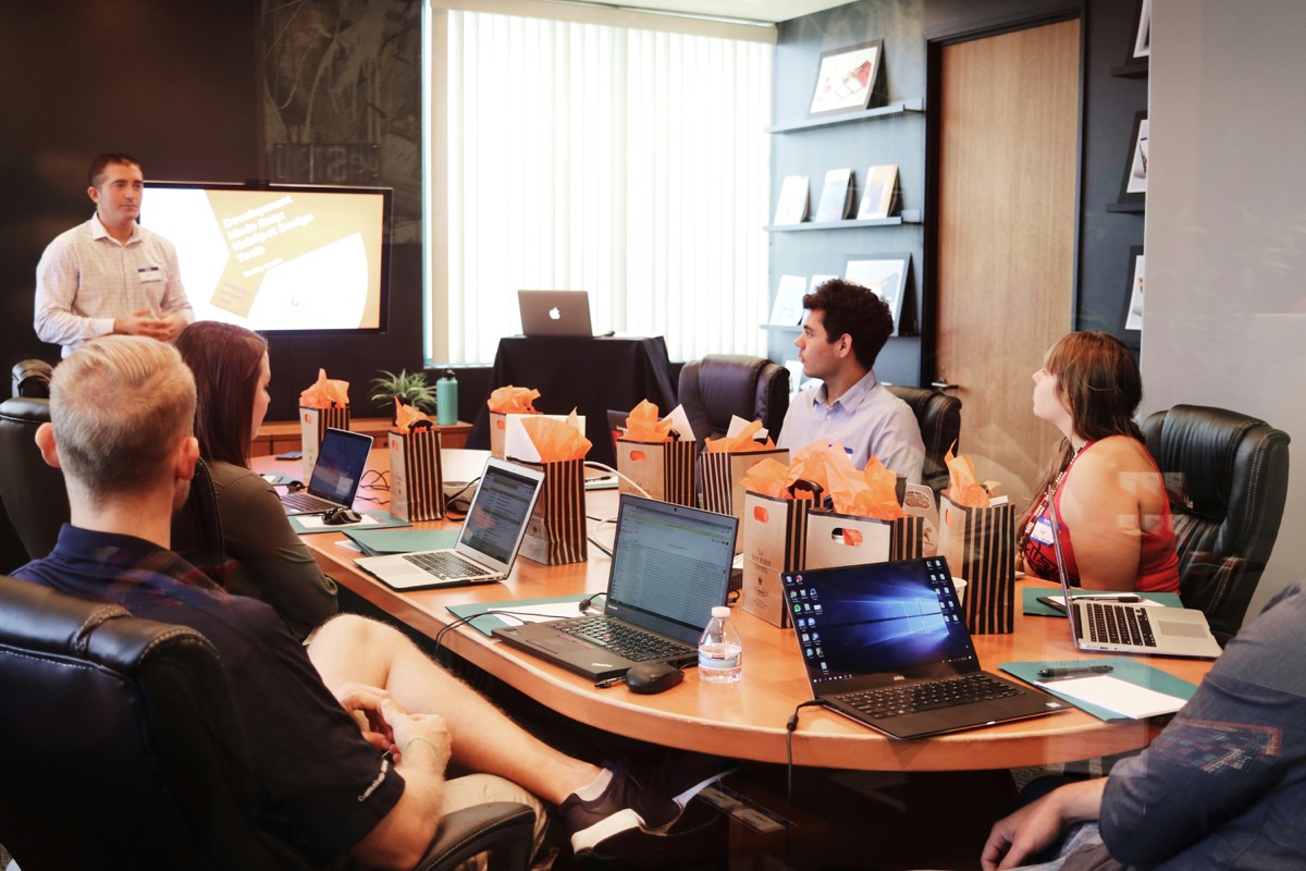 Entrepreneur starting a staffing agency